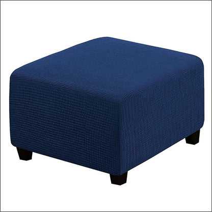 Alaska  Fabric Footstool