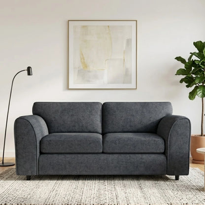 Alaska Fabric 3 Seater Full Back Sofa