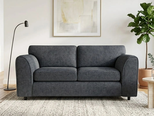 Alaska Fabric 3 Seater Full Back Sofa