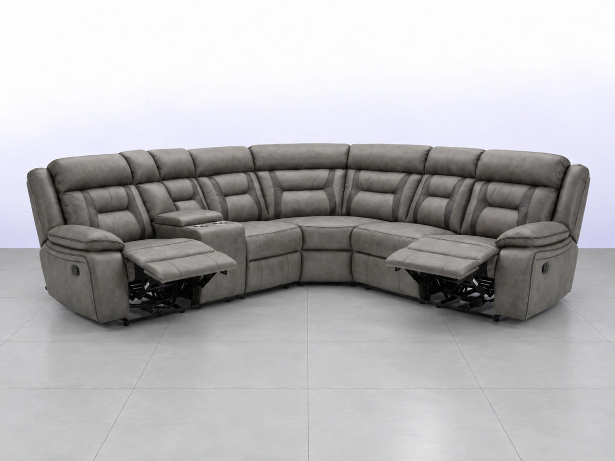 Model N Electric Recliner Corner Sofa