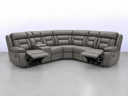 Model N Electric Recliner Corner Sofa