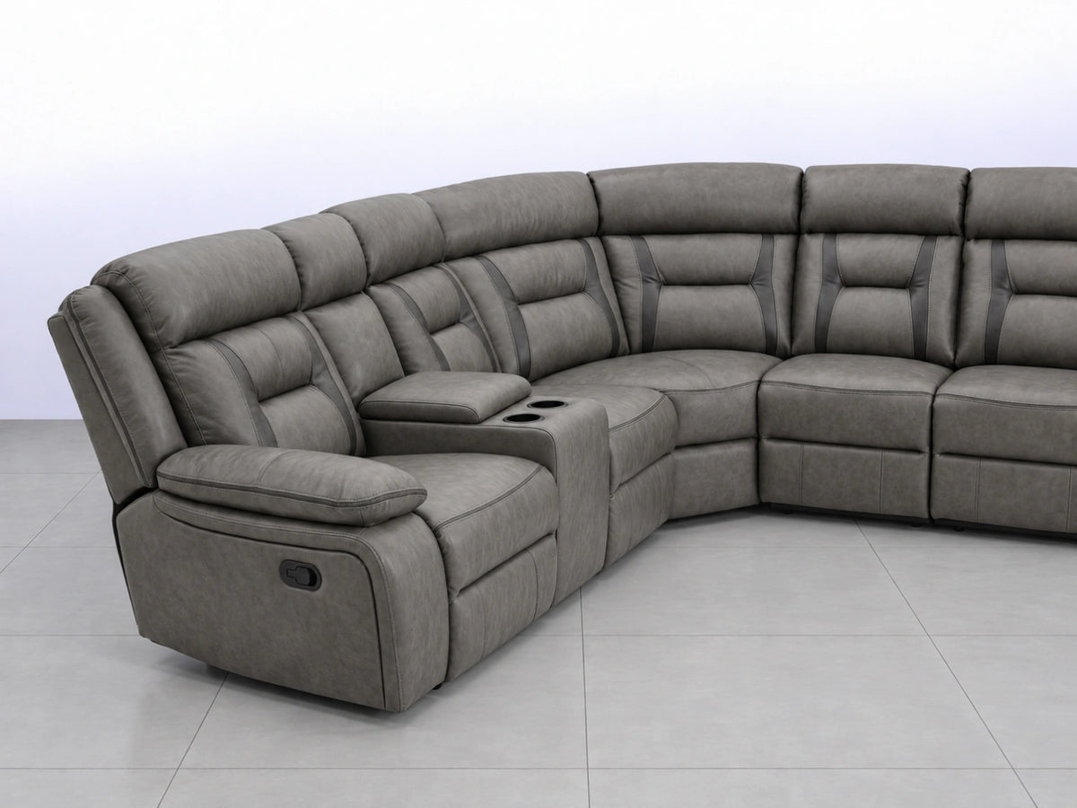 Model N Electric Recliner Corner Sofa