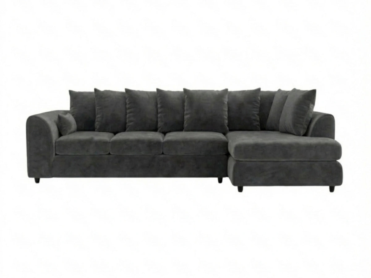 XL Right Hand Facing Dark Grey