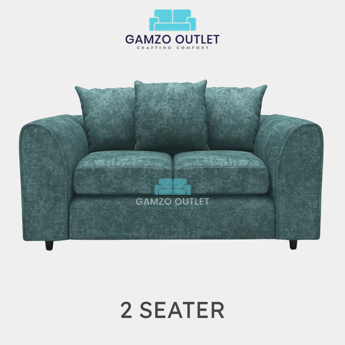 ALASKA FABRIC SCATTER BACK SOFA SET