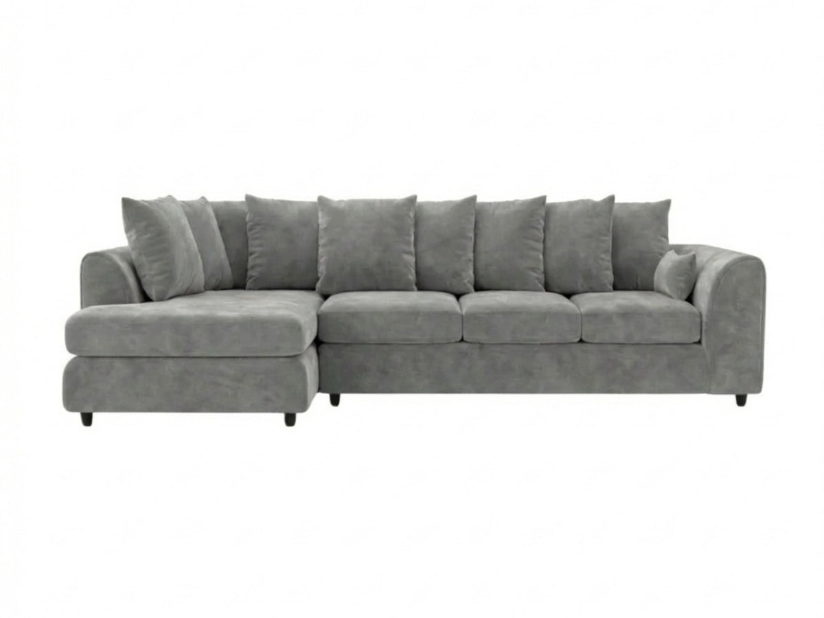 XL Left Hand Facing Light Grey