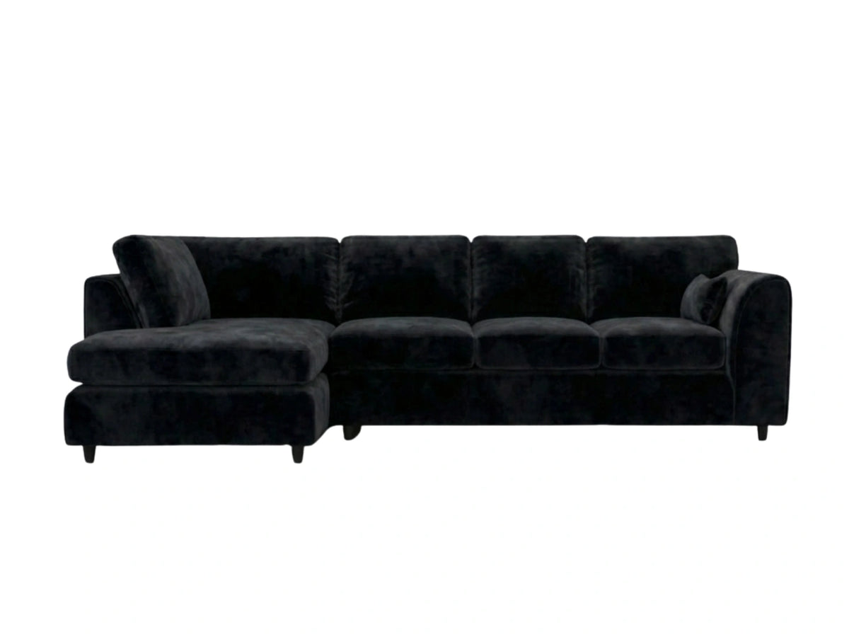 XL Left Hand Facing Black