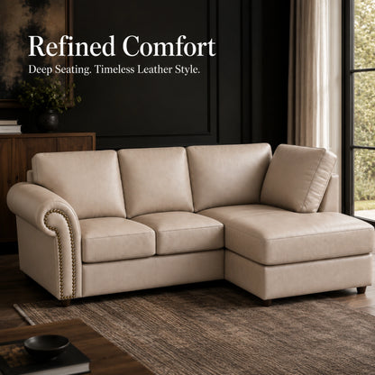 Cream 4 Seater Right hand facing