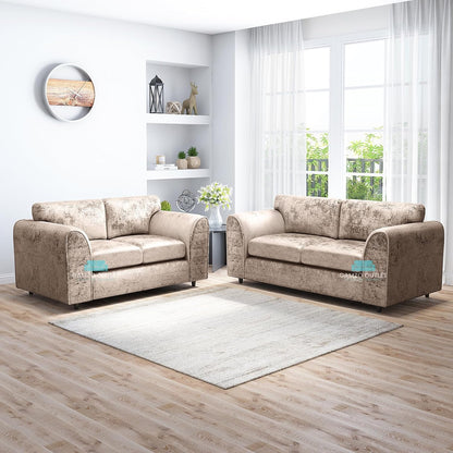 3 + 2 seater Misty Mink