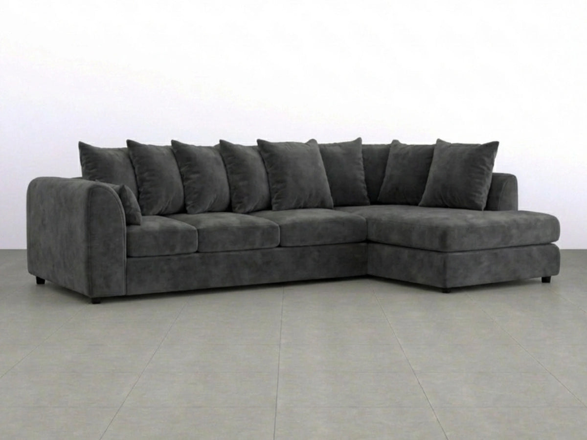XL Right Hand Facing Dark Grey