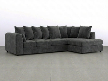 XL Right Hand Facing Dark Grey