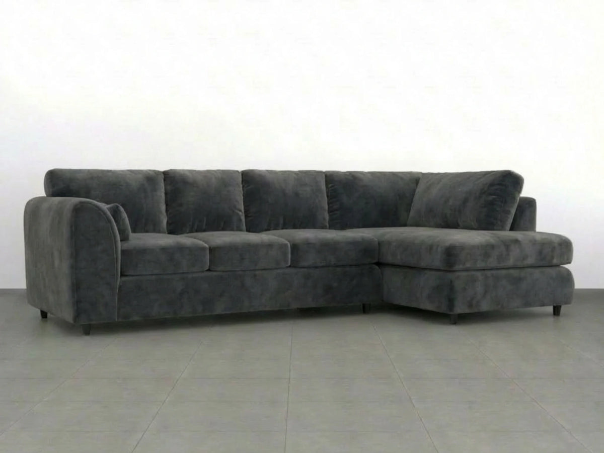 XL Right Hand Facing Dark Grey