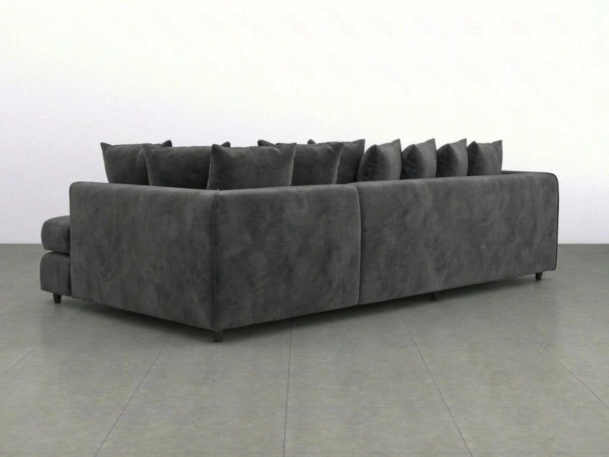 XL Right Hand Facing Dark Grey