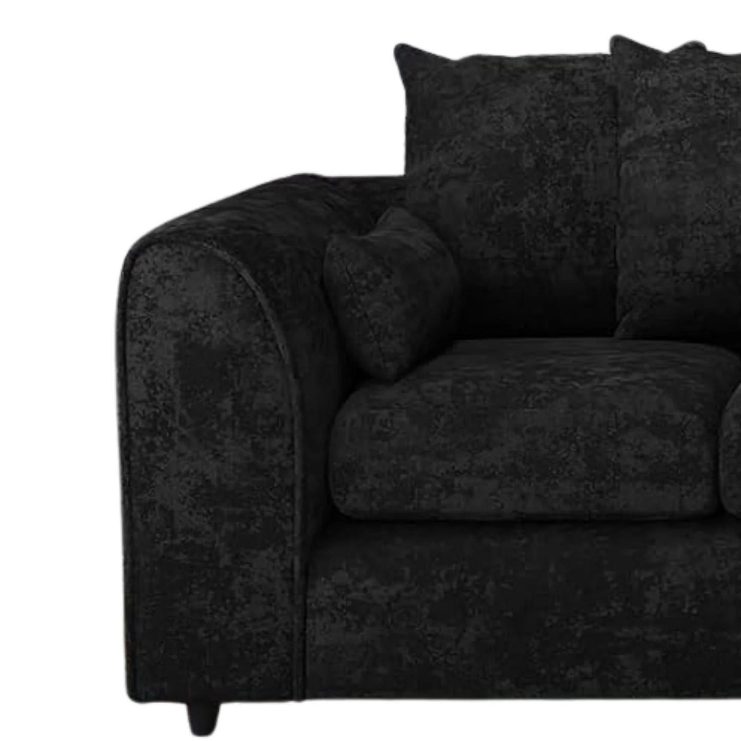 Alaska Fabric 4 Seater Scatter Back Sofa