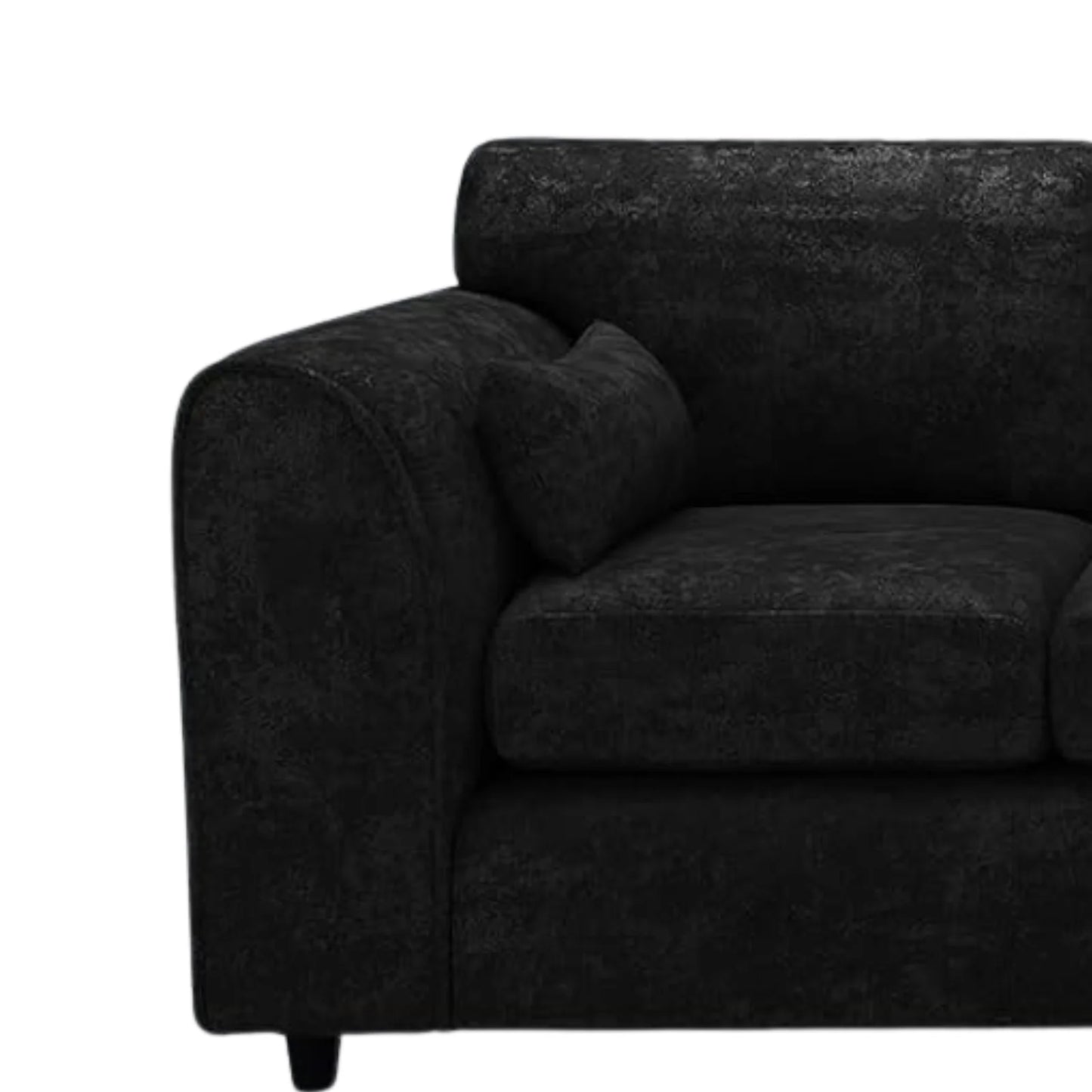 Alaska Fabric 4 Seater Full Back Sofa