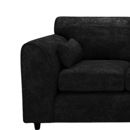 Alaska Fabric 4 Seater Full Back Sofa