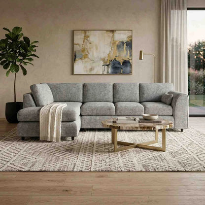 XL Left Hand Facing light grey