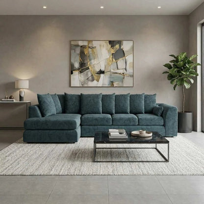 XL Left Hand Facing Teal