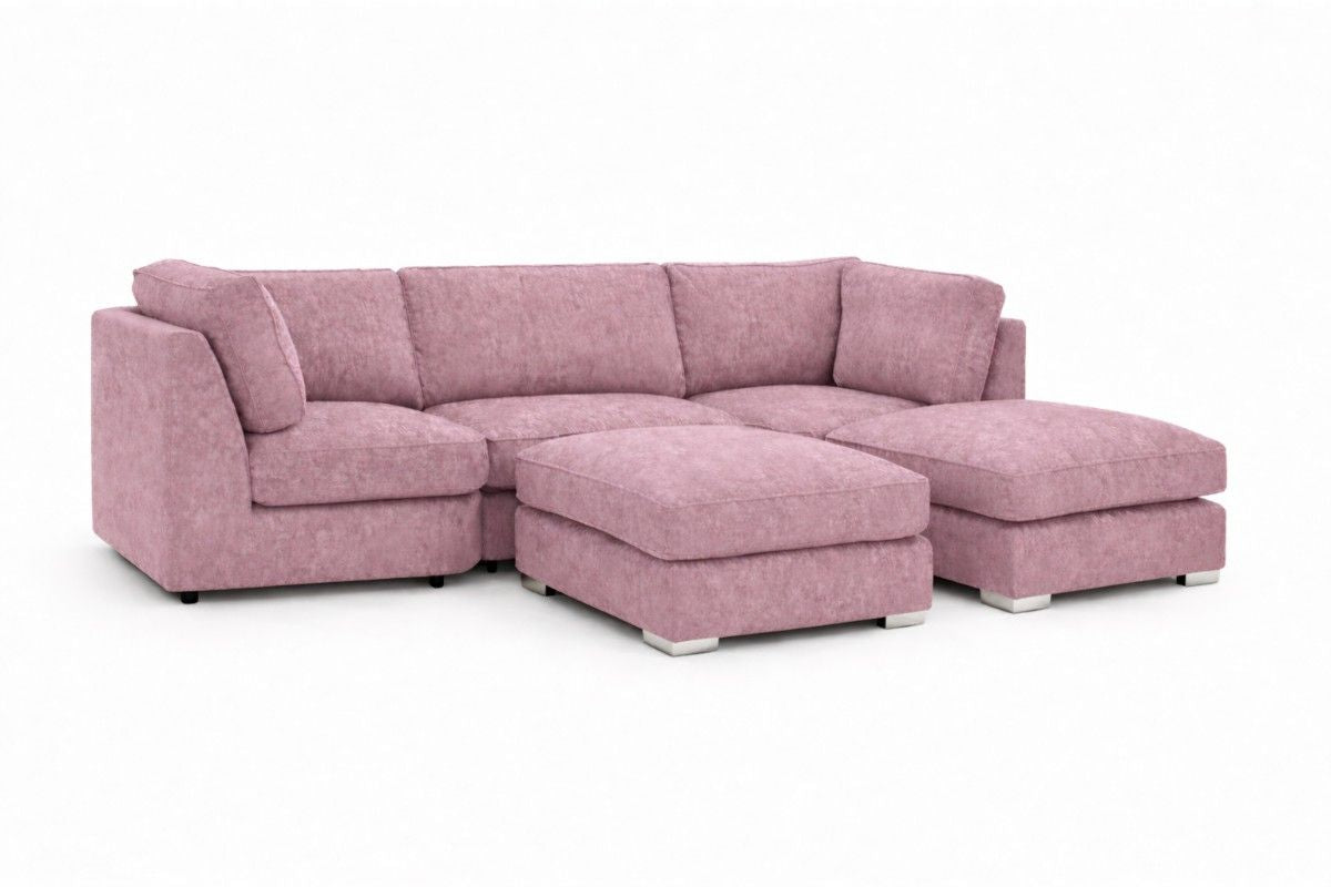 Pink U-shaped cushion from Gamzo Outlet, featuring plush fabric and ergonomic design for comfortable support.