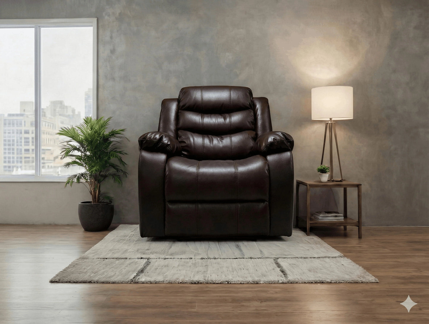 Brown Armchair