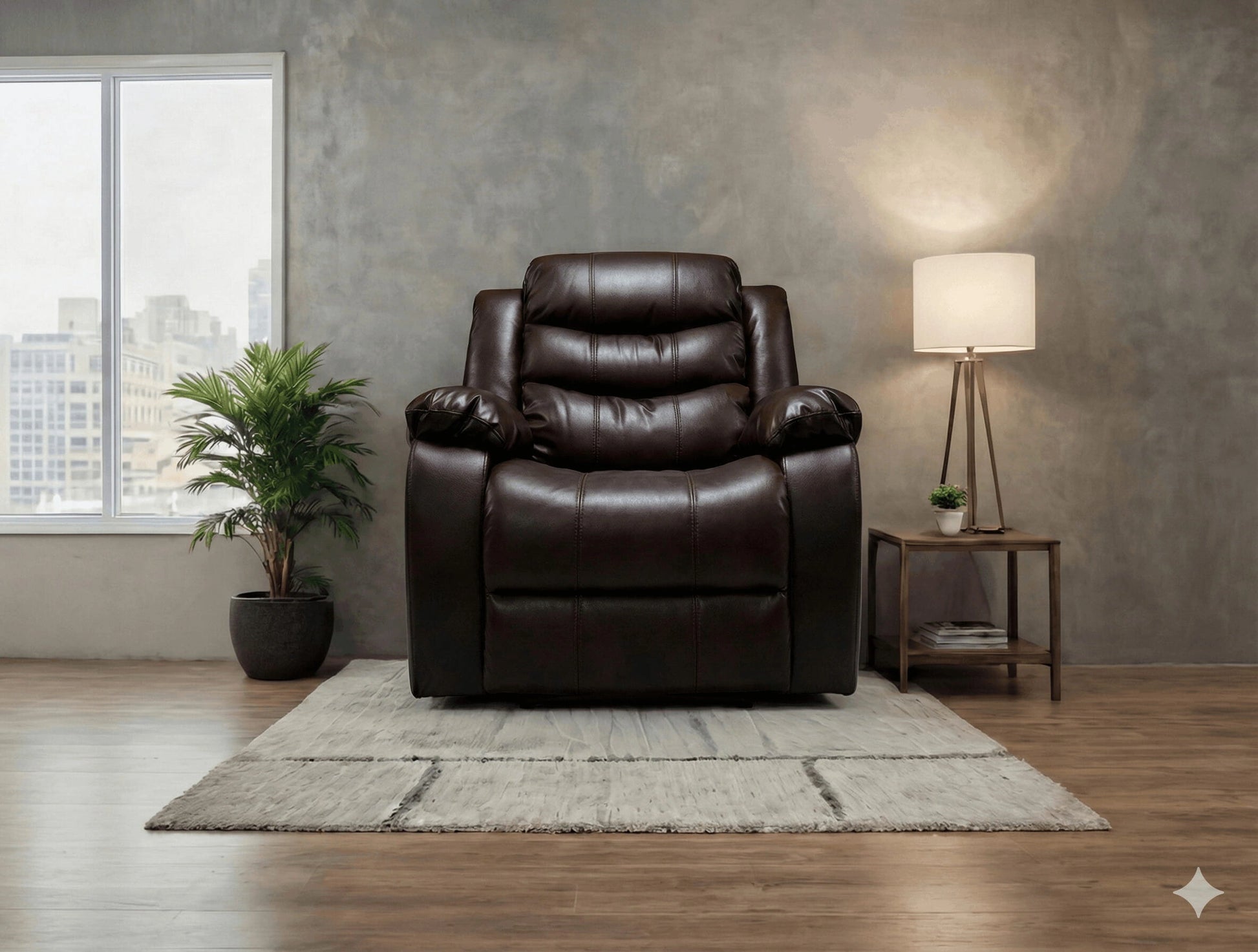 Brown Armchair