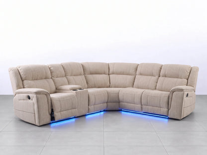 Model H Electric Recliner Corner Sofa