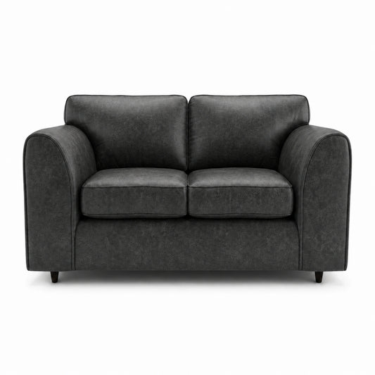 Dillon Full Back 2 Seater Leather Sofa