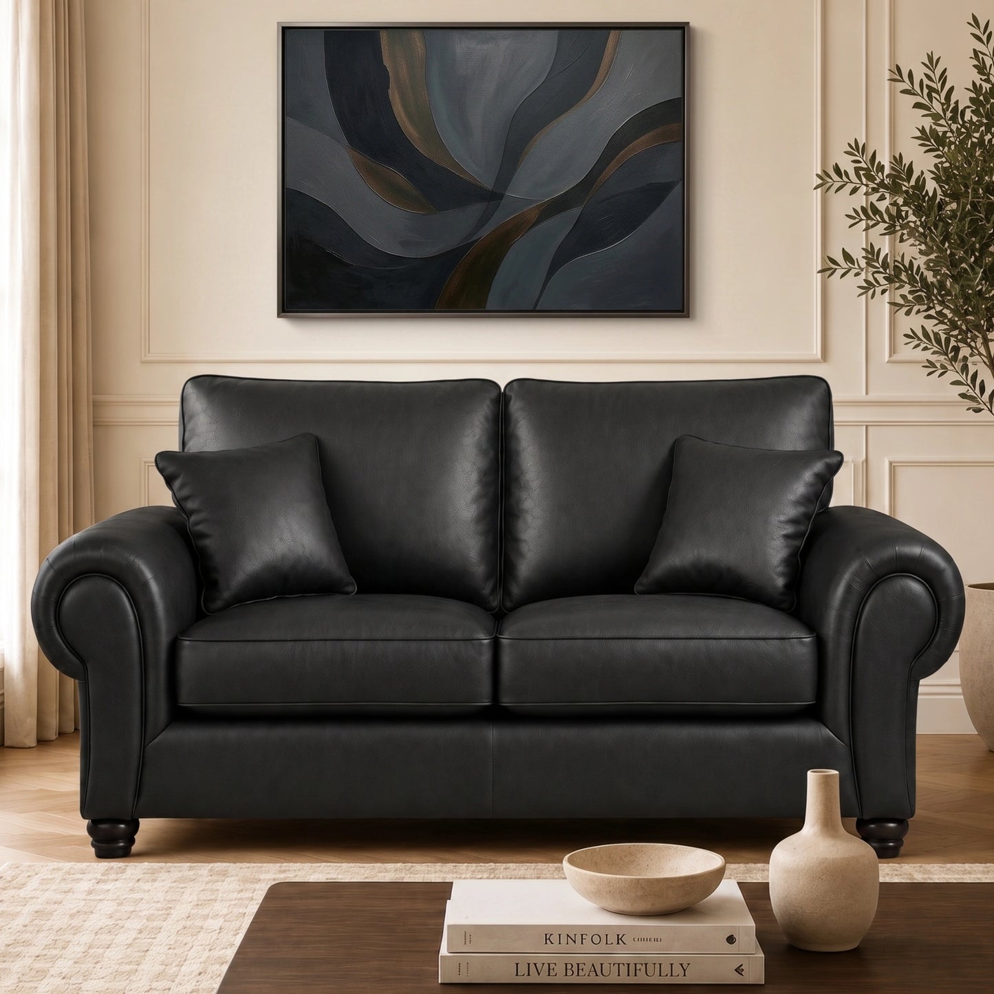 Black-3Seater