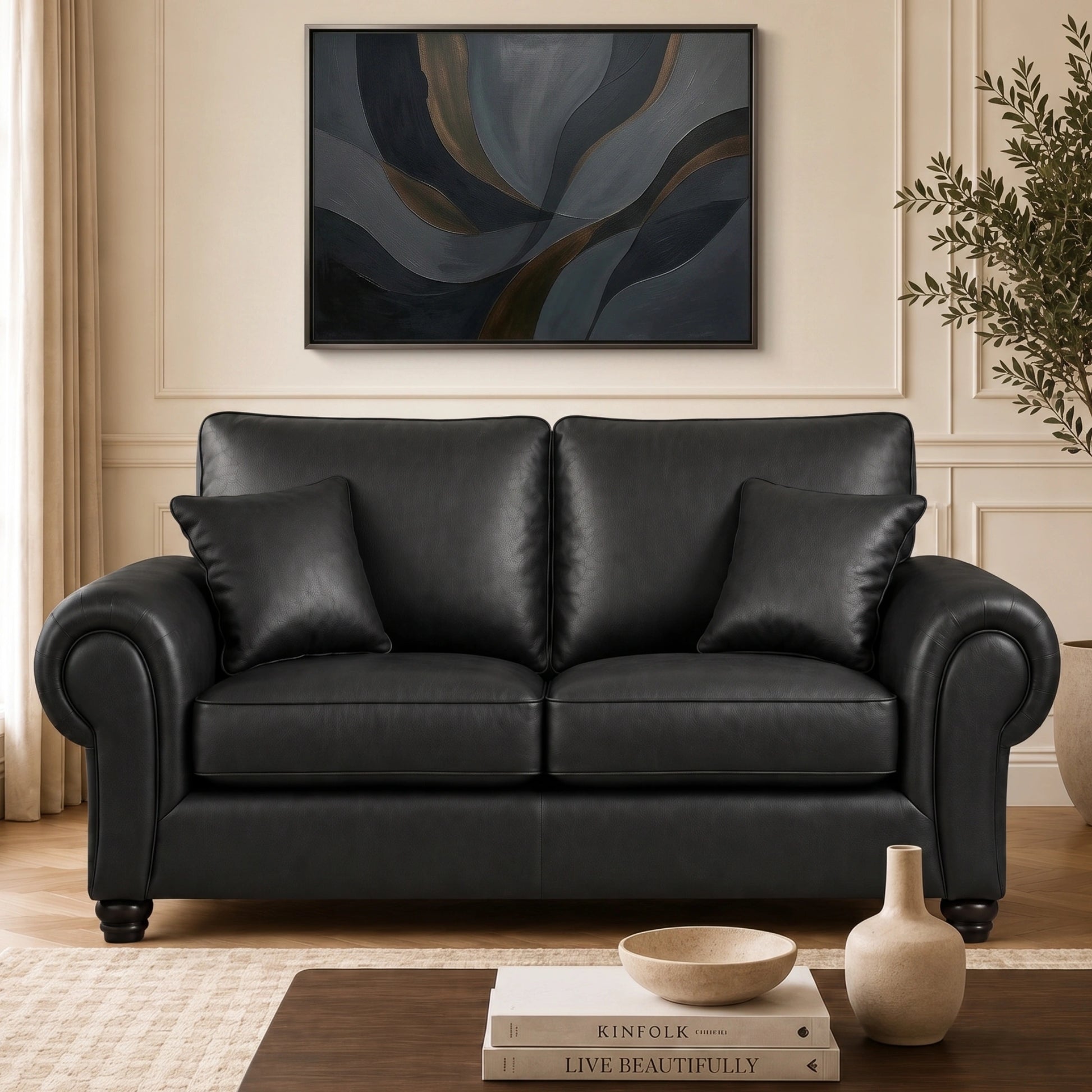 Black-3Seater