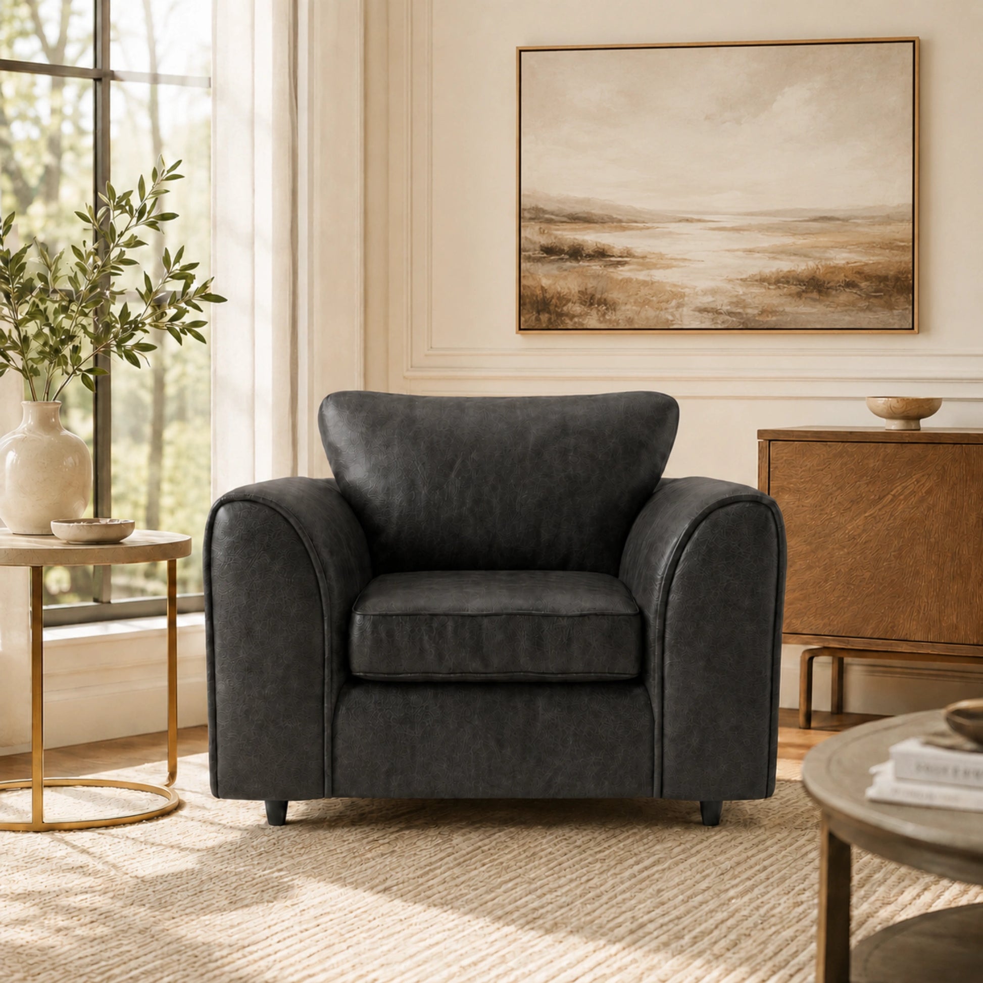 Black Armchair