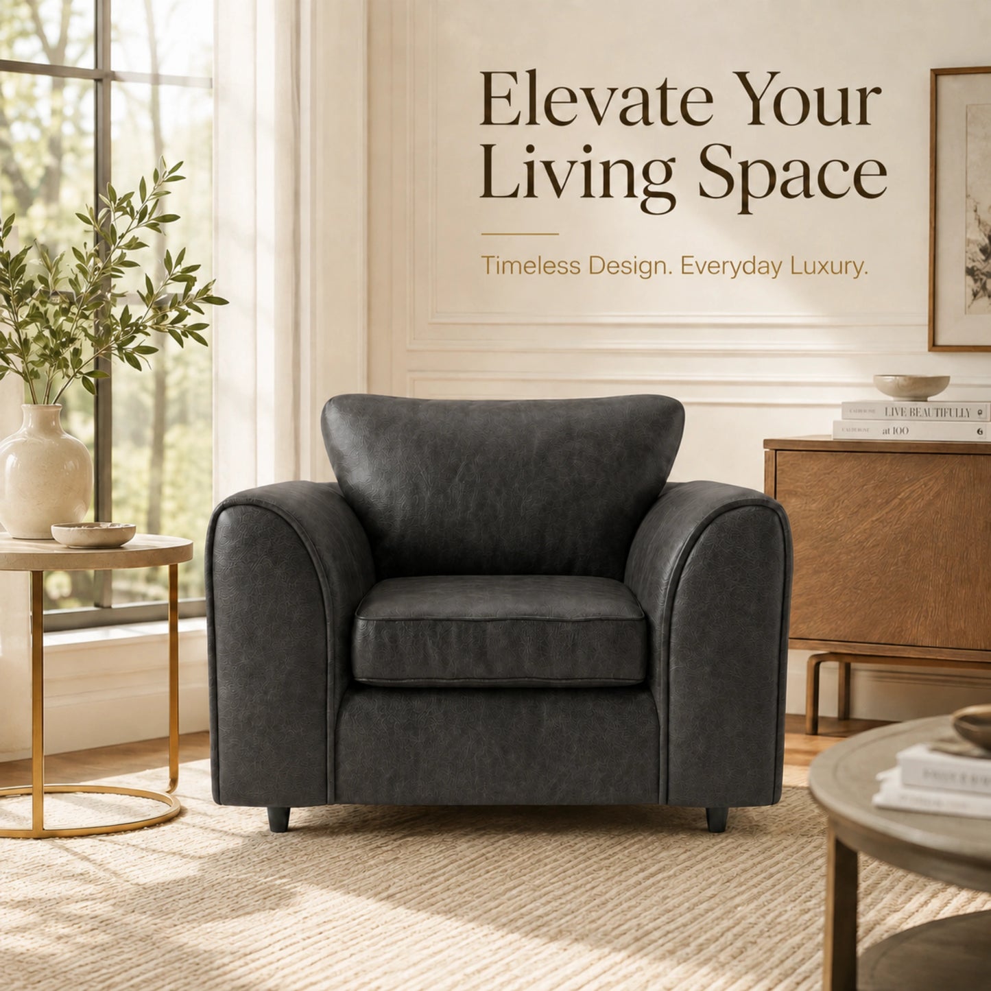 Black Armchair