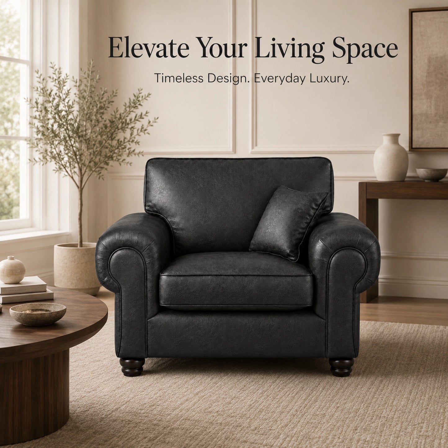 Black Armchair