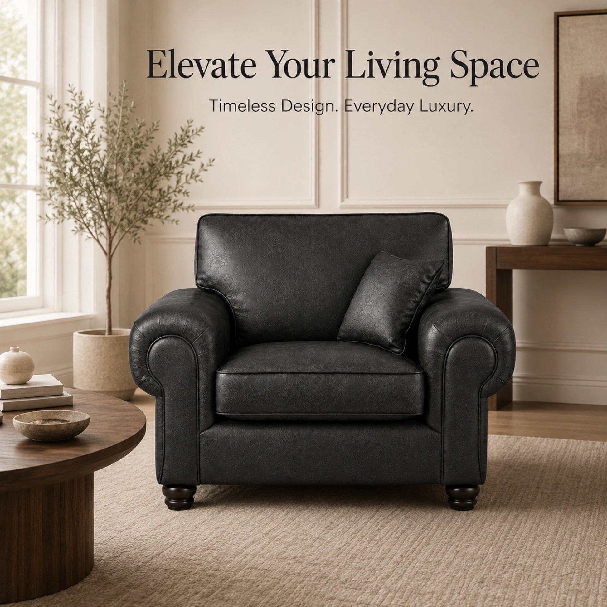 Black Armchair