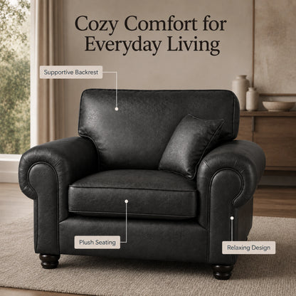 Black Armchair