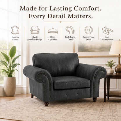 Black Armchair