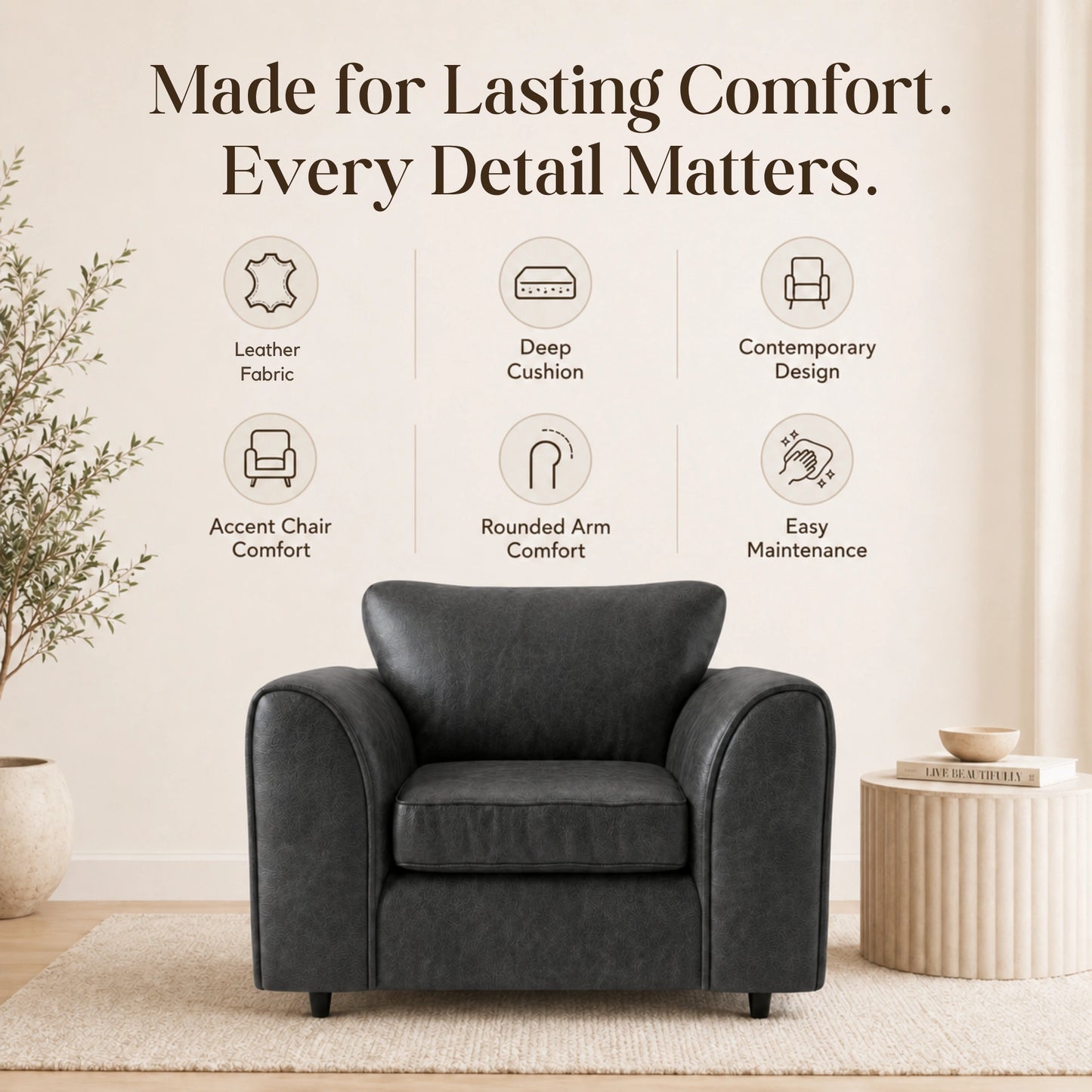 Black Armchair
