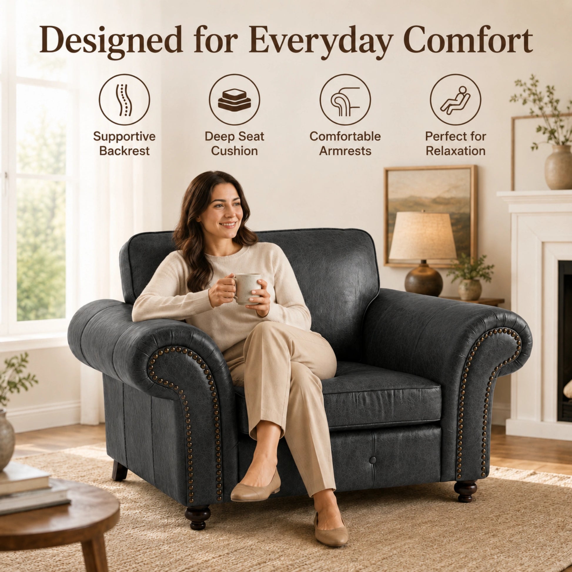 Black Armchair