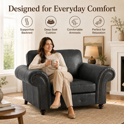 Black Armchair