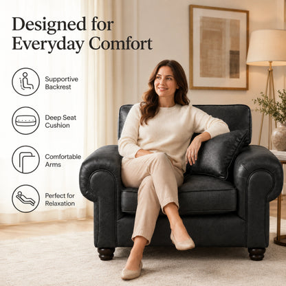Black Armchair