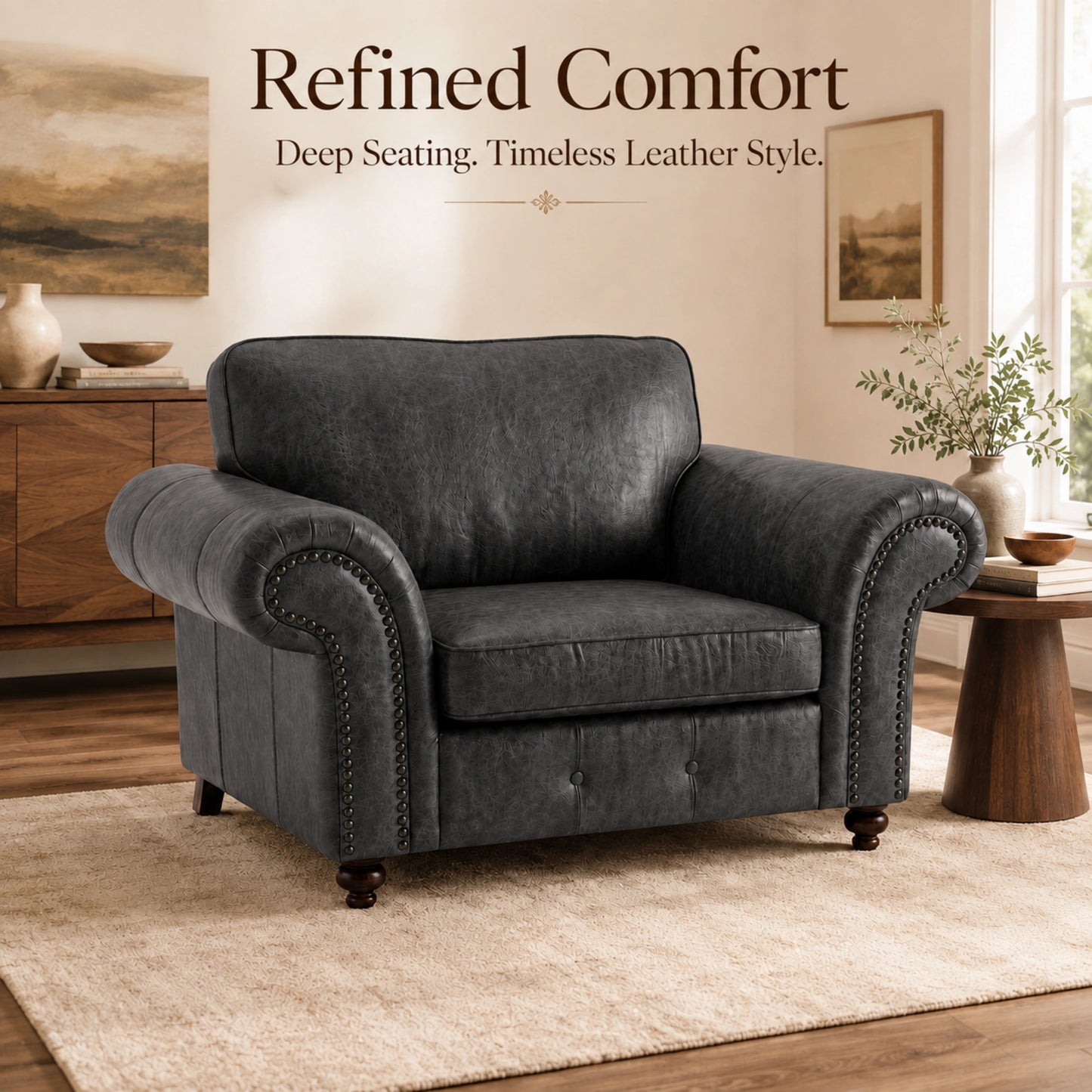 Black Armchair