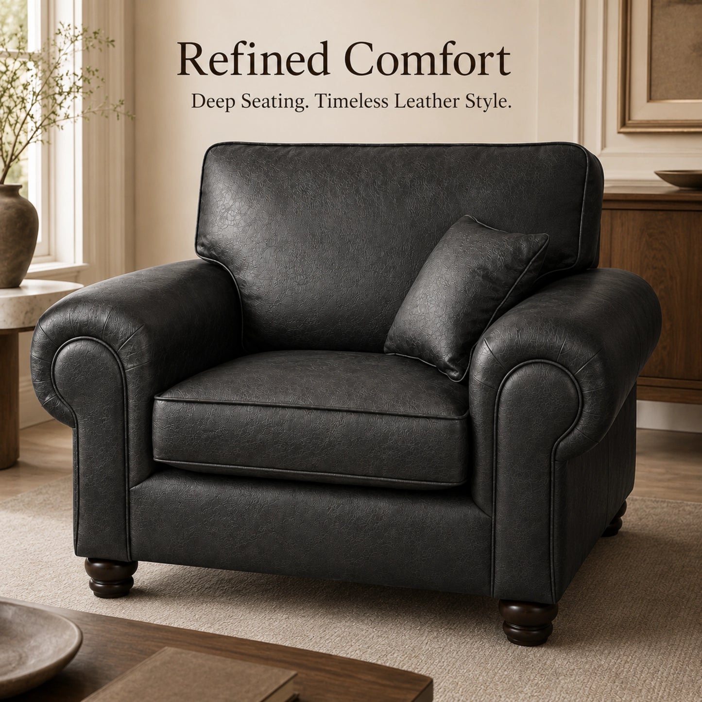 Black Armchair