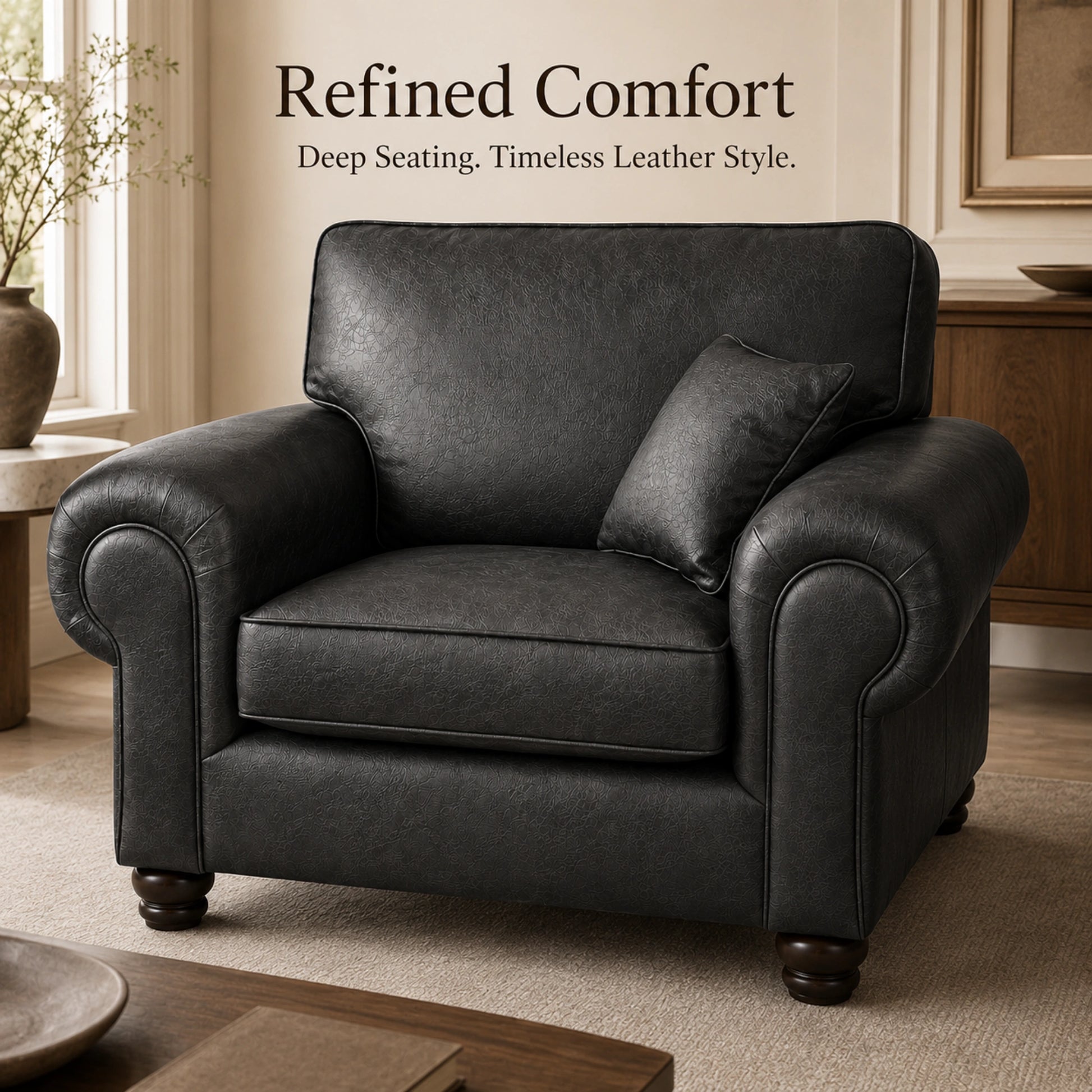 Black Armchair