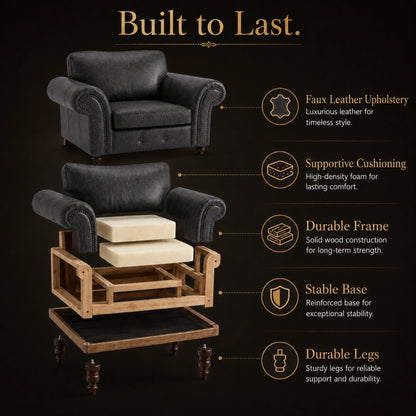 Black Armchair