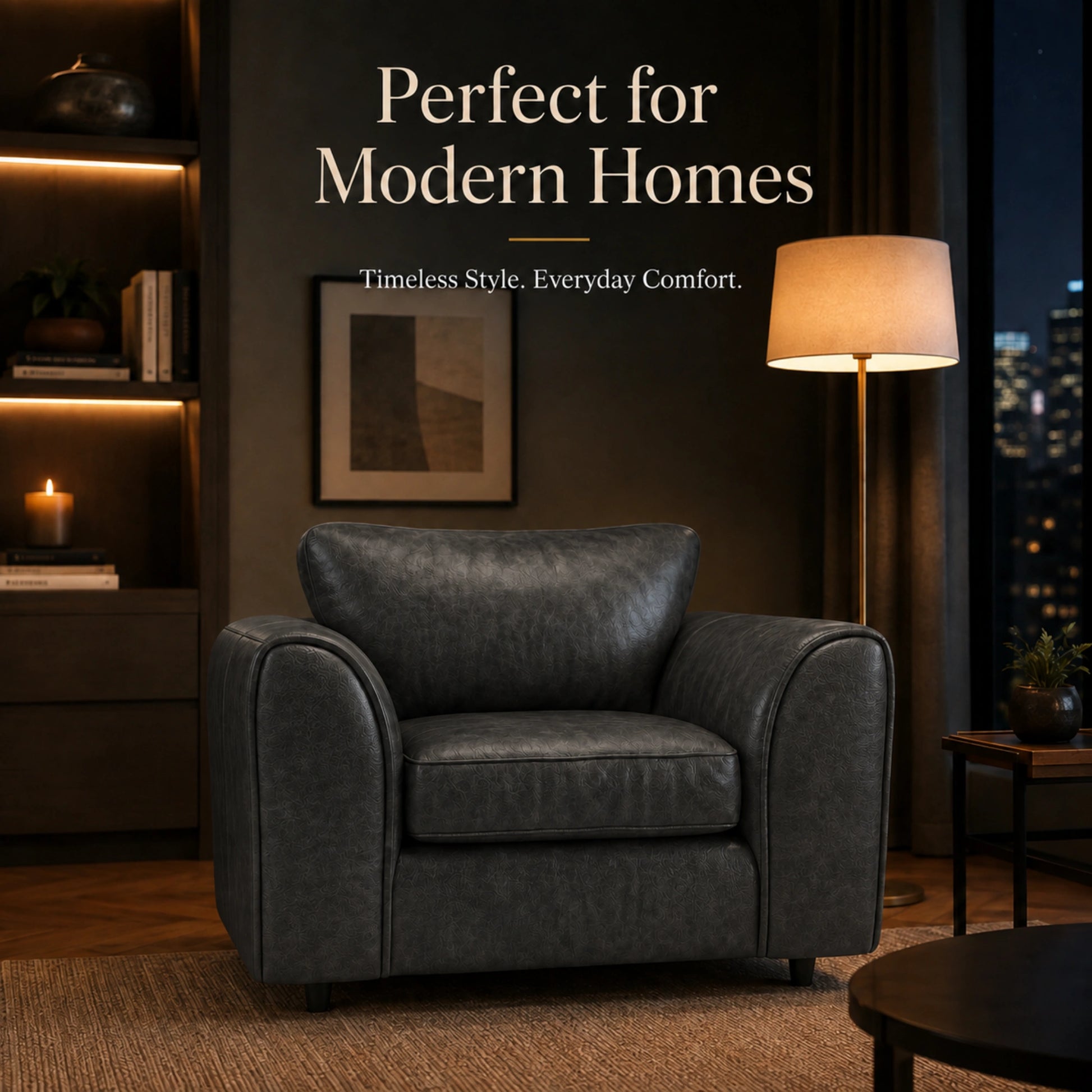 Black Armchair