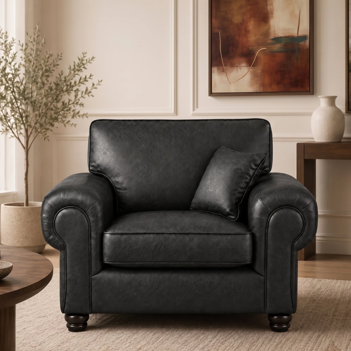 Black Armchair