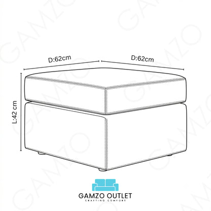 Black Footstool