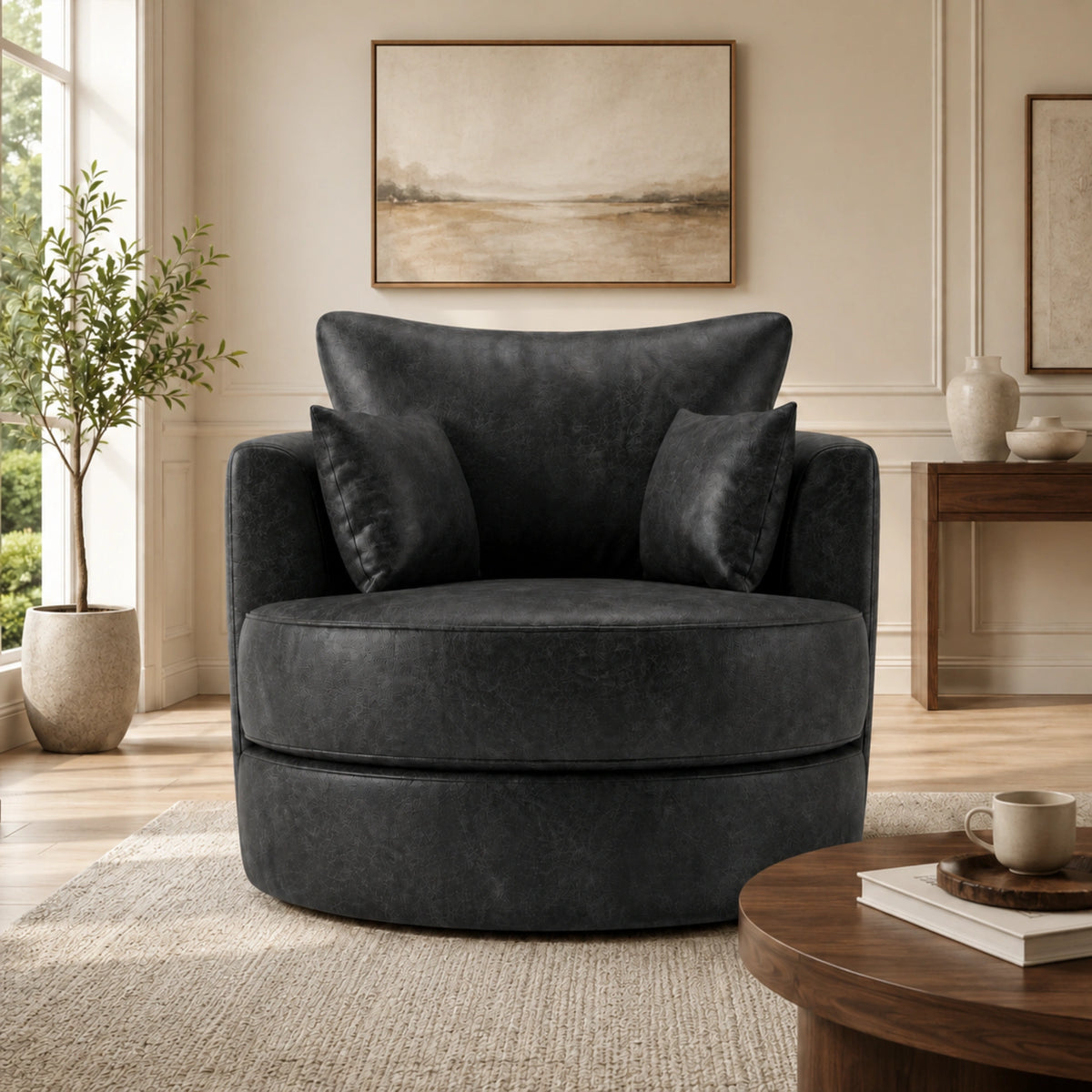 Black Swivel Chair