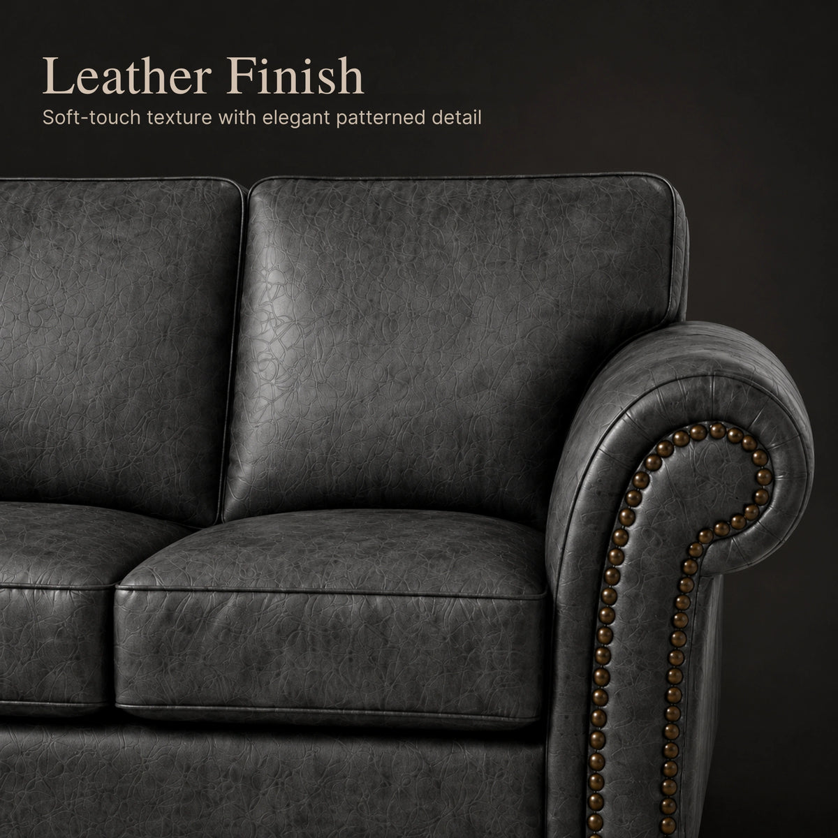 Black 4 Seater Left Hand facing