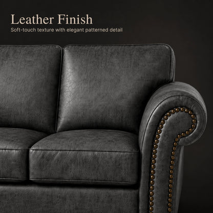 Black 4 Seater Left Hand facing