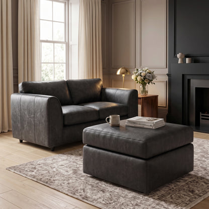 Black Footstool