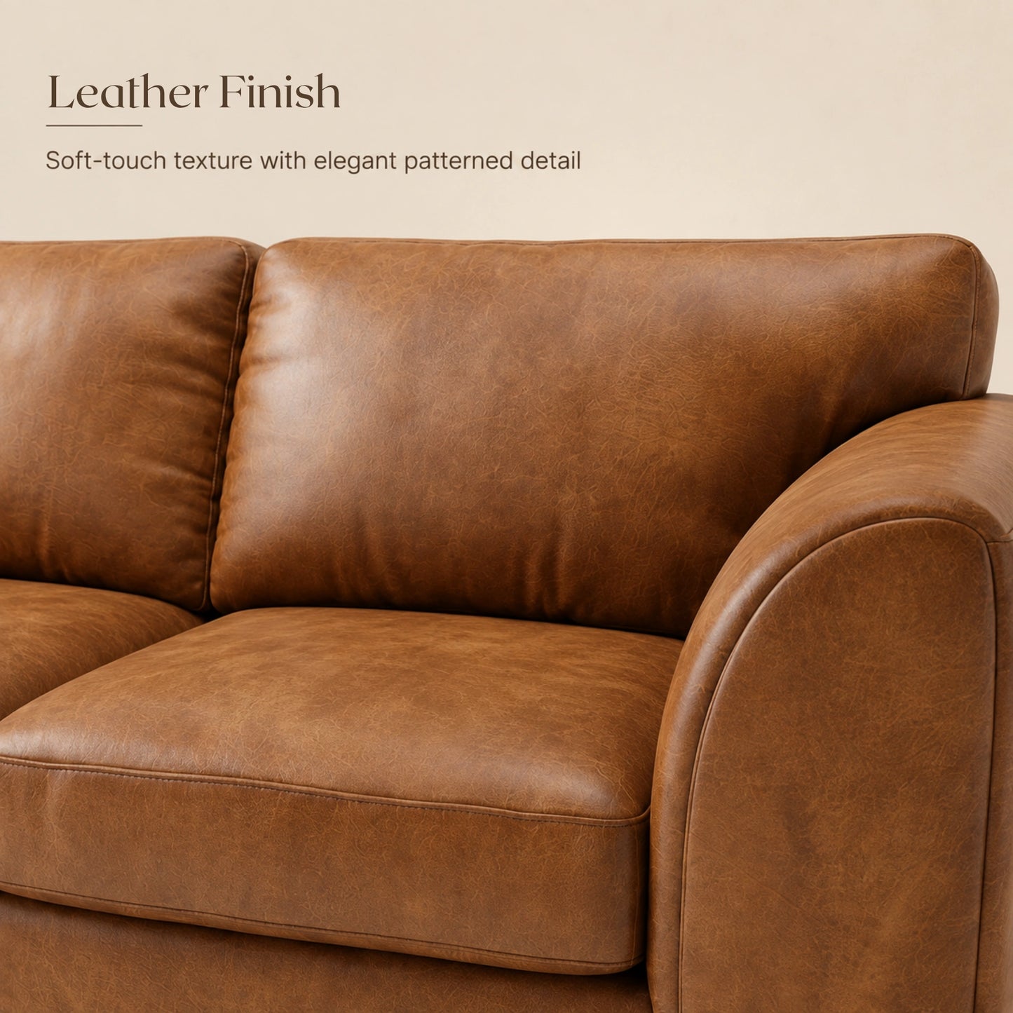  Brown 3+2 Seater